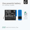 Batteri for GoPro Hero 8 7 6, AHDBT-801 1200mAh fra CELLONIC