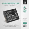 2x Batteri for Sony CyberShot DSC-G3 DSC-T2 DSC-T200 DSC-T300 DSC-T500 DSC-T70 DSC-T700 DSC-T75 Kameraer 600mAh + Lader fra CELLONIC