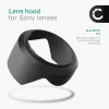 ALC‑SH127 Kamera Ø 49mm Solblender for Sony ALC‑SH127 Vario-Tessar T* E 16 - 70 mm F4 ZA OSS – Plast Bajonett Blomst- / Tulipan- / Kronblad- Solblender fra CELLONIC