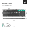 Batteri for HP Elite x2 1012 G2, HSN-I07C, J104XL 5700mAh 7.6V fra CELLONIC