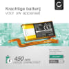 3.6 V vervangende batterij EC008 EC-008-1voor Apple Ipod 5, 5.5, 6, 7 , A1136, A1238 Classic - nieuwe accu Apple Ipod mediaplayer (450mAh) battery inc. toolkit