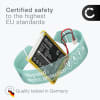 Batteri for Fatboy Edison the Petit, Transloetje, PN704050, LED Table Lamp Edison 1600mAh fra CELLONIC