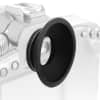 CELLONIC® Viewfinder Eyecup for Nikon D3 D3s D3X D4 D700 D800 D800E DK-19 Plastic Replacement Anti-Glare EVF Eye Piece View Finder Cover Hood Cap