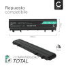 Batería Dell para ordenador portátil Dell Latitude 14 E5440, 15 E5540, P35F, P44G, VV0NF, N5YH9, 9TJ2J 4400mAh 11.1V  de CELLONIC