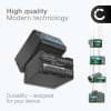 2x Batteri for Sony PXW-FS7, PXW-FS7M2, PMW-EX1r, PXW-FS5K, PXW-FS5, PMW-300K1 BP-U30 BP-U35 BP-U60 BP-U70 BP-U90 (5200mAh, 14.4V) fra CELLONIC