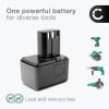 Batteri for Gesipa ACCUBIRD, Firebird, 7260032, 7250037, 7260032 14.4V  2000mAh Li Ion fra CELLONIC