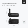 BG-R10 Batterigrep for Canon EOS R6 Mark II, R5, R5 C, R6 Kameraer – LP-E6N, LP-E6NH Vertikalt Portrettgrep