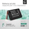 2x Batteria per Marshall Stockwell 3400mAh marca CELLONIC