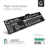 Batteri for Dell Venue 11 Pro, 7130 Junction, V11P7130, Pro11i-2501BLK 4850mAh fra CELLONIC