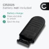 Infrarød utløser for Nikon D750 D7500 D7100 D7000 D5300 D5200 D5100 D5000 D3400 D3300 D3000 D90 / Coolpix A P7800 ML-L3 Kamerafjernkontroll fra CELLONIC