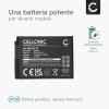 Batterie CELLONIC® EN-EL12 compatibili con Nikon CoolPix A1000 A900 W300 S9900 S9700 S9500 S9300 S9100 S8200 S6300 S6200 S31 AW130 1000mAh autonomia e lunga durata di vita utile grazie a celle di qualità