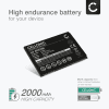 2x Batteri for Archos OXYGEN 57 2000mAh fra CELLONIC