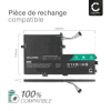 Batterie de rechange pour ordinateurs portables Lenovo IdeaPad C340-15, S340-14, S340-15 - 4500mAh 11.4V