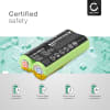 Batteri for WATERPIK Sensonic Plus SR-3000 / Sensonic Plus SR-3000E 700mAh fra CELLONIC