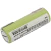 Batteri for Braun 1509, 3020, 5414, 5424, 5515, 6520, 6550, 7570, 8595, 8995 (Ø17mm) - 233.8008860 (2500mAh) reservebatteri