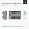 2x Batterie 1500mAh pour appareil photo Fuji FinePix S5 Pro - Remplacement modèle NP-150 NP-150