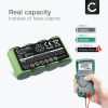 Battery for Karcher K 50, K50 1.258-101.0, K50 1.258-106.0, K 85, Karcher 4.070-678.0, ABS-K55 3000mAh from subtel