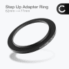 CELLONIC 62mm to 77mm Step Up Ring – Lens Filter & Hood Stepping Up Adapter Ring Mount Adapter for Canon, Nikon, Sony, Fuji, Olympus Camera Lenses