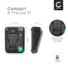 CELLONIC Black and Decker 18V lader for Li-Ion litium-ion-batterier - 2,5A BDCAC202B erstatningslader for elektroverktøy med kabel og støpsel