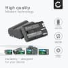 2x Battery for Canon EOS 5D 40D 300D 30D 50D 20D 300V, PowerShot G2 G5 G6, BP-511 BP-512 BP-514 1600mAh from CELLONIC