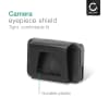 CELLONIC Øyemusling for Nikon D100 D200 D300 D3000 D300S D3100 D3200 D40x D50 D5000 D5100 D5200 D5300 D60 D600 D610 D70 D7000 D70s D7100 – DK-5 Plast Erstatning, Antirefleks EVF Øyestykke, Søkerdeksel, Beskyttelseshette