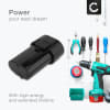 Batteri 7.2V, 1500mAh, Li Ion for Makita DF012DSE, GN900SE, DF010D, TD020D, DF012, DF012 - BL7010, 194355-4, 194356-2, BL 7015 Reservebatteri