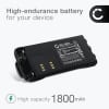 Batteri for Motorola GP340, GP380, GP360, GP320, GP328, GP680, GP330, HT1250, GP140, GP338, HT750, GP240, GP580, GP640 7.4V 1800mAh Lithiumion fra CELLONIC