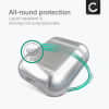 Lomme for AirPods 1, AirPods 2 - TPU, sølvfarget shell pocket tasker