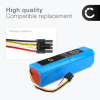 Batteri for Xiaomi Roborock S50, S51, S55, S6, S7 MaxV Plus, S50, Q7 Max Plus, Dreame D9, D10, W10 5200mAh fra CELLONIC - Uten skall