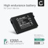 Batteri for Sony PSP Slim & Lite 2 (PSP-2000, PSP-2003, PSP-2004), PSP Slim & Lite 3 (PSP-3001, PSP-3003, PSP-3004) 1200mAh fra CELLONIC