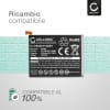 Batteria subtel® EB-BA715ABY per Samsung Galaxy A71 (SM-A715) Ricambio da 4100mAh + Set di strumento Sostituzione facile con utensili adatti e duraturi