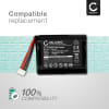 Batteri for Marshall Stockwell I TF18650-2200-1S3PA (3400mAh, 11.1V) fra CELLONIC