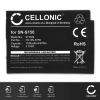 CELLONIC® Batteria SN-S150, N-S150 per babyphone Philips SCD-603/00, SCD-603H, SCD603 Ricambio da 1100mAh pila sostitutiva per videotelefono monitor