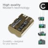 Batteri for Canon EOS 5D 50D D60 40D 300V 300D 30D 20Da 20D 10D PowerShot G5 G6 G1 G3 G2 Pro1 ZR80 BP-511 Kameraer 1600mAh fra CELLONIC