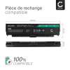 Batterie de rechange pour ordinateurs portables Lenovo Thinkpad T440p, L440, L540, W540, W541, 45N1153, 45N1150 - 4400mAh 10.8V - 11.1V