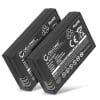 2x Batteri till Parrot Race, Night, Hydrofoil, Mini Drone PF070071 MCSAS00319 MCSAS00314 (550mAh, 3.7V) från CELLONIC