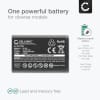 Batteri for Toshiba Camileo P20, Camileo P100, Camileo Air, Camileo B10, B10 Pocket, P100 HD Kameraer 1200mAh fra CELLONIC