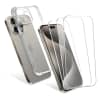 CELLONIC iPhone 15 Pro Max deksel og 3x skjermbeskytter sett – 6,7