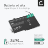 Batteria per portatile HP Pavilion X360 13-S, X360 15-BK, Envy x360 M6-W Series, LE03XL ricambio per laptop 3900mAh 11.1V - 11.4V 