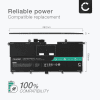 Batteri for Dell XPS 13 9365 Series, 2-in-1, HMPFH, NNF1C 4000mAh 7.6V fra CELLONIC