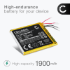 Batteri for Sony NW-WM1A, NW-WM1Z 1900mAh fra CELLONIC