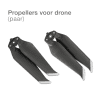 DJI Mavic 2 vervangende propellers - 2 Set stealth drone rotor blades met laag geluidsniveau, reserveonderdelenset propellers - zwart