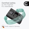 2x Batteri for Canon EOS 5D 50D 40D 30D 300D 300V 20D 10D PowerShot G2 G5 G3 G1 BP-511 BP-512 BP-514 Kameraer 1600mAh + Dobbel Lader fra CELLONIC
