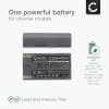 Batterie 1850mAh pour appareil photo Samsung MD 9014, SC-L810, SC-L860 - Remplacement modèle SB-L110A -L160 -L320 -L480