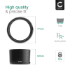 ES-60 Kamera Solblender for Canon EF-M 32mm f/1.4 STM – Plast Bajonett Solblender fra CELLONIC