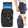 Belt Phone Holder Case for – XL Jumbo 4-Pocket Smartphone Holster Bag for Phones Up To 7