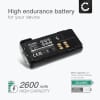 Batteri for Motorola DP4400E DP2400 DP2600 DP2000, XIR P6600 P6620, P8660 P8600 2600mAh fra CELLONIC