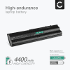Batteri for HP Mini 210-4000, 200, 110-3800, 1104, 2104, Pavilion Dm1z-4000 CTO, Dm1-4000, Dm1-4100, MT06, MTO3 4400mAh 10.8V fra CELLONIC