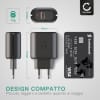 Caricatore USB per Samsung, Apple, Huawei, Xiaomi, Sony, ... con QC Quick Charge 3.0 24W 3A 3.6V - 12V Caricatore USB rapido con 1x connettore Alimentatore USB Presa UE