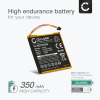 Batteri for Beats Solo 3.0, 2.0 AEC353535 (350mAh, 3.7V) fra CELLONIC